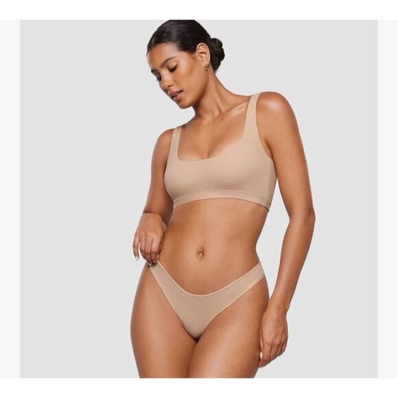 INLYRIC Women's Inbarely Soft Thong - No Show Sexy Panties3 in pack new - Picture 7 of 7